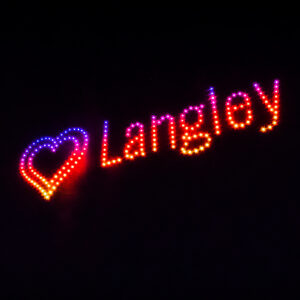 Langley Lights the Night Community Spirit Donation