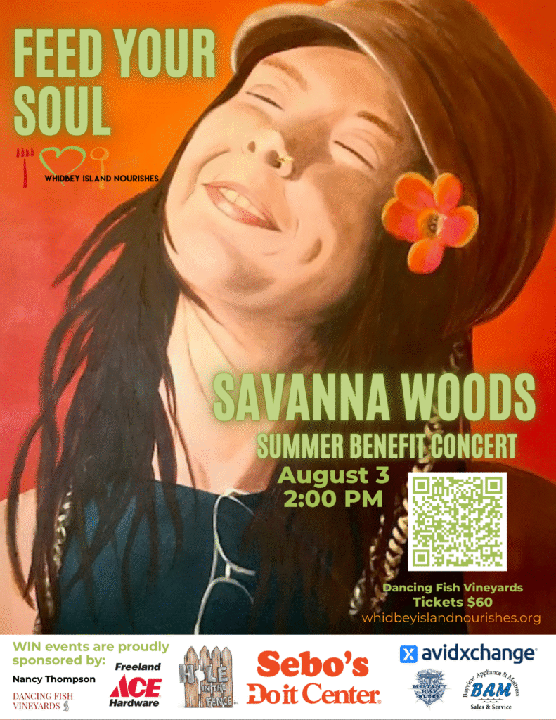 v6_FINAL_Savanna Aug 3 Flyer_QR Whidbey Island Nourishes