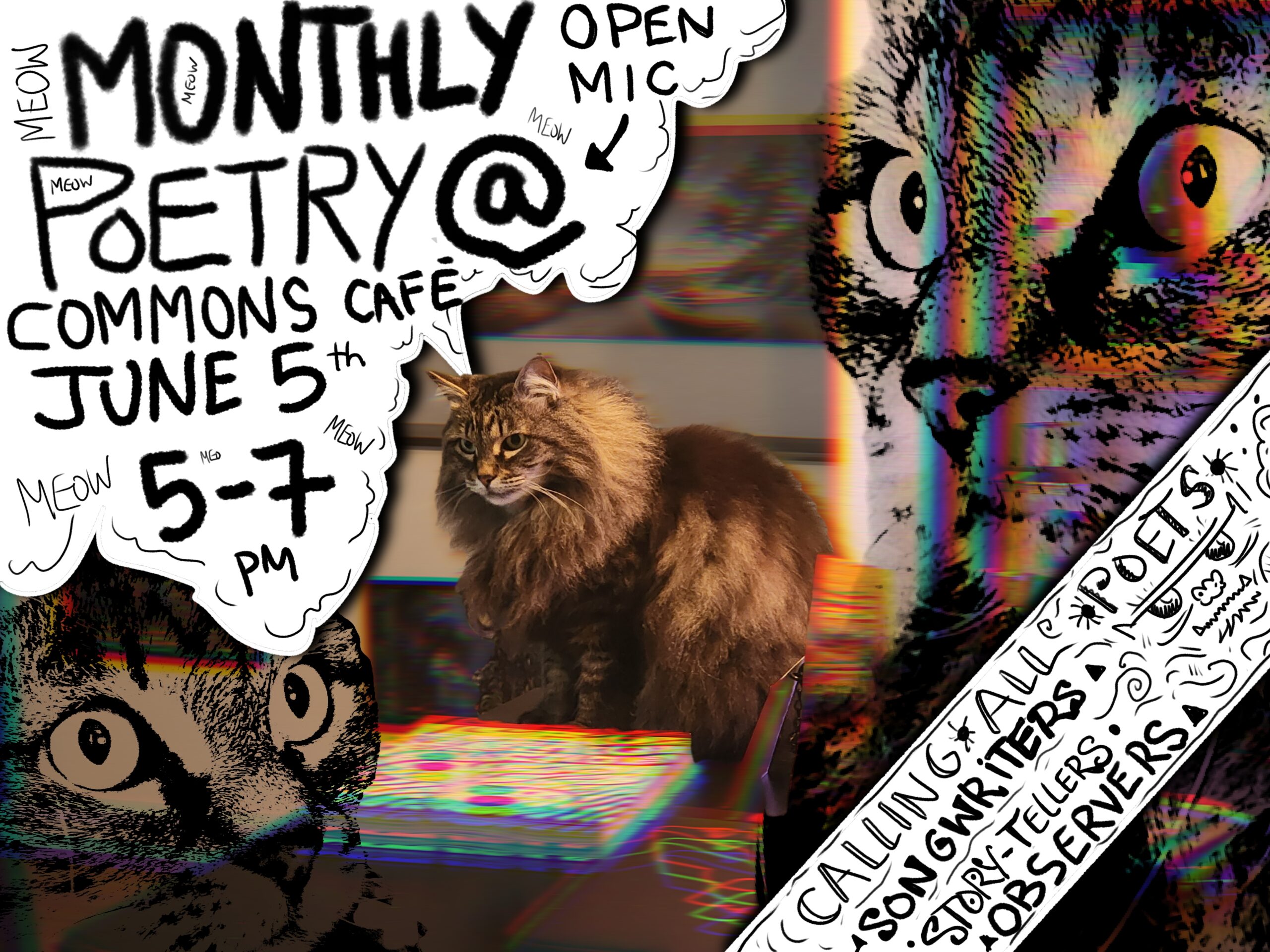 Poetry night flier